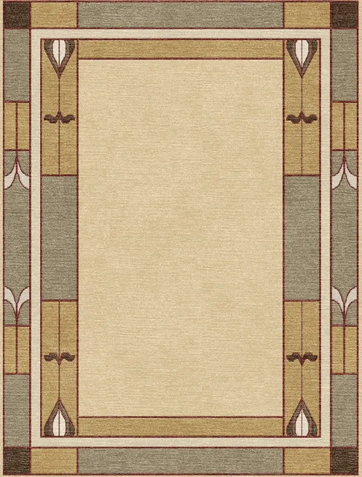 Prairie Studio Area Rug - 2 6  X 4 0 