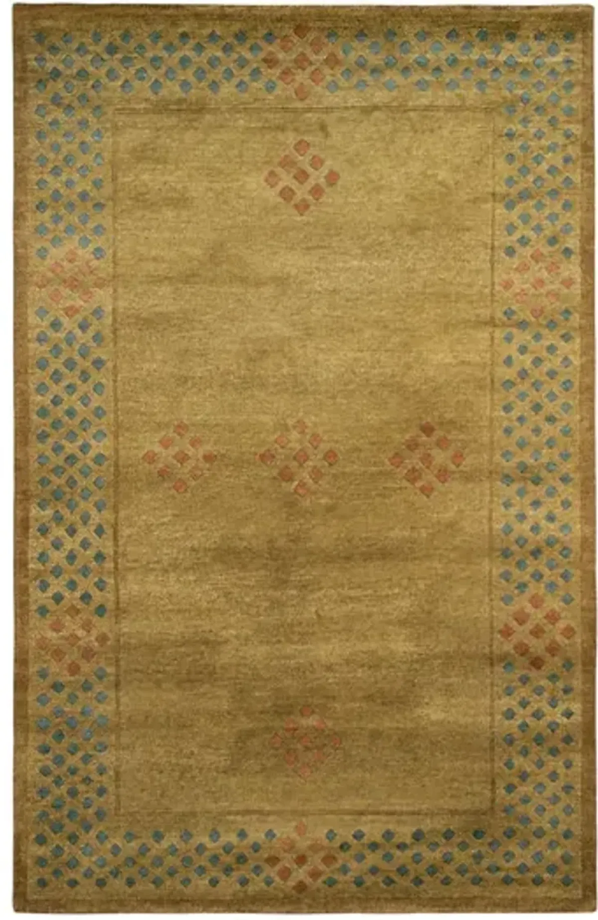Glasgow Hand Knotted Area Rug - 4 0  X 6 0 