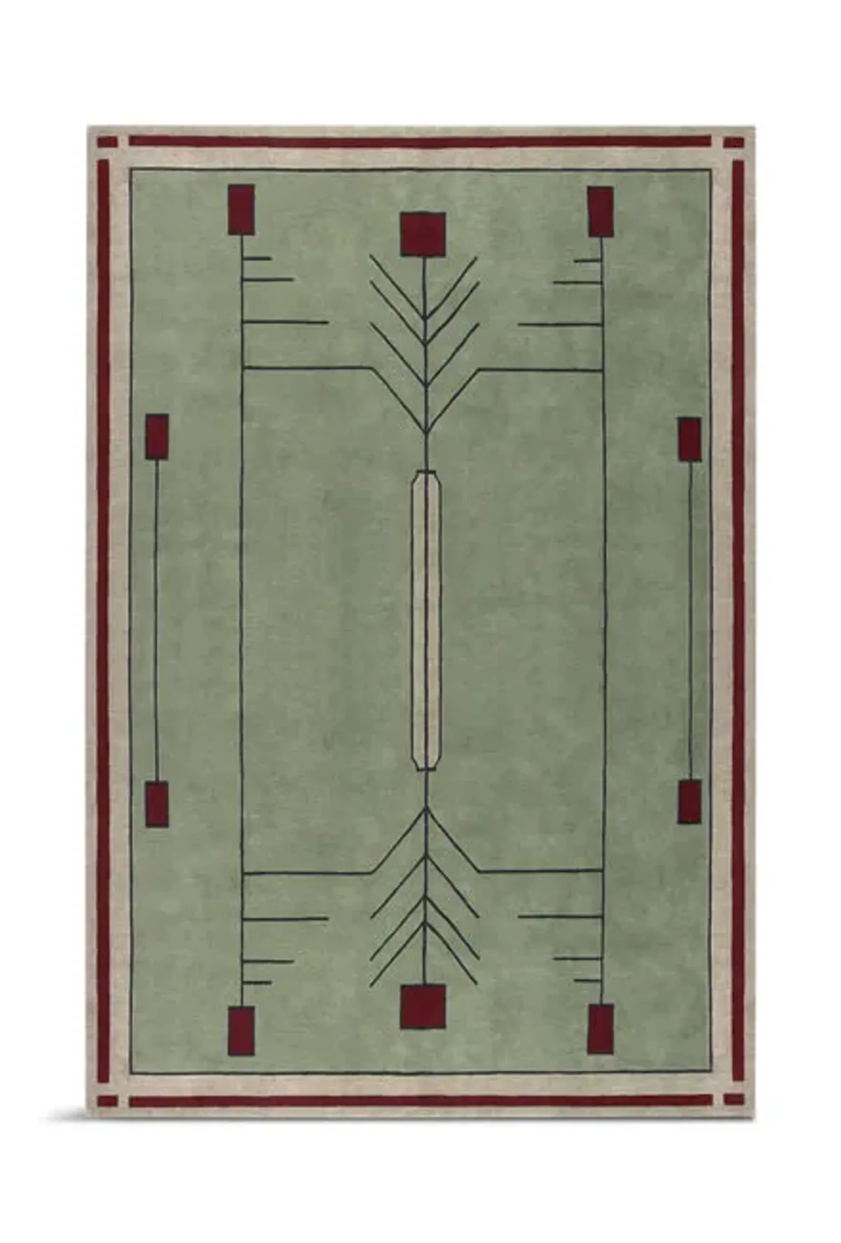 Prairie Hand Knotted Area Rug - 4 0  X 6 0 