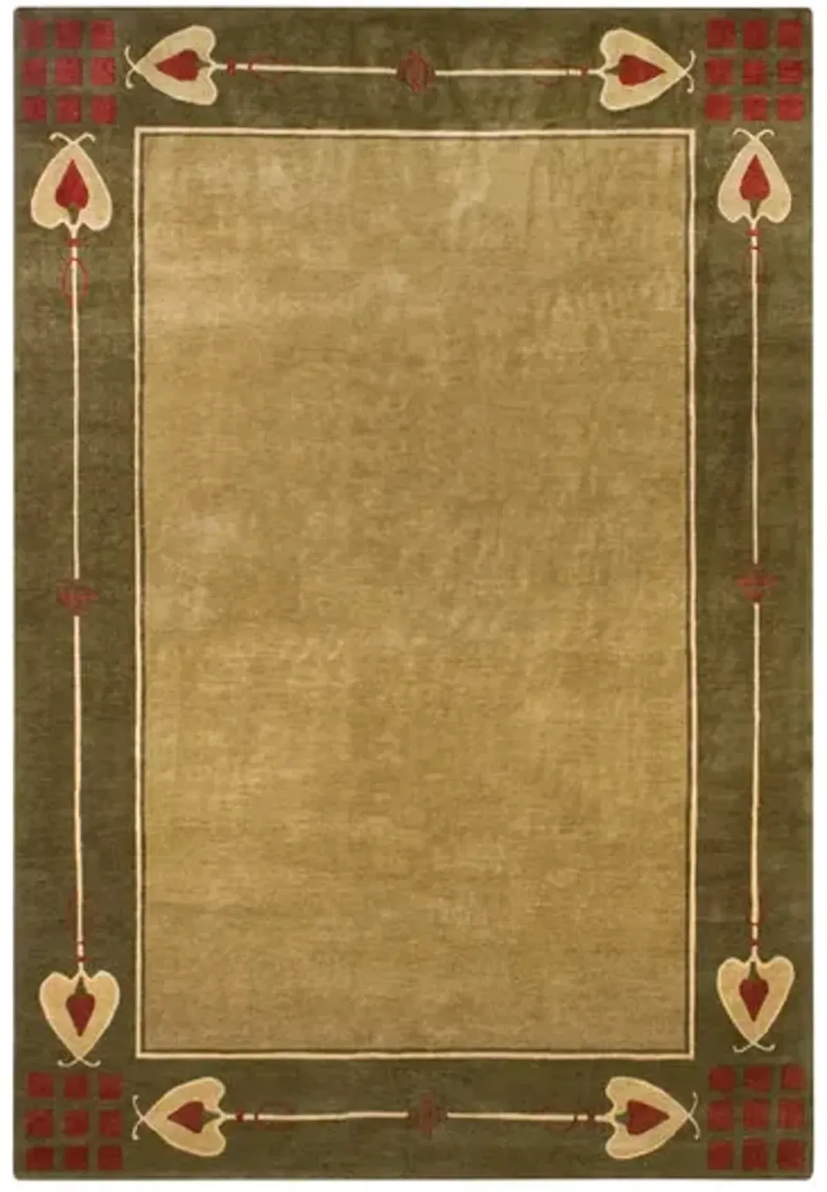 Highland Park Hand Knotted Area Rug - 4 0  X 6 0 