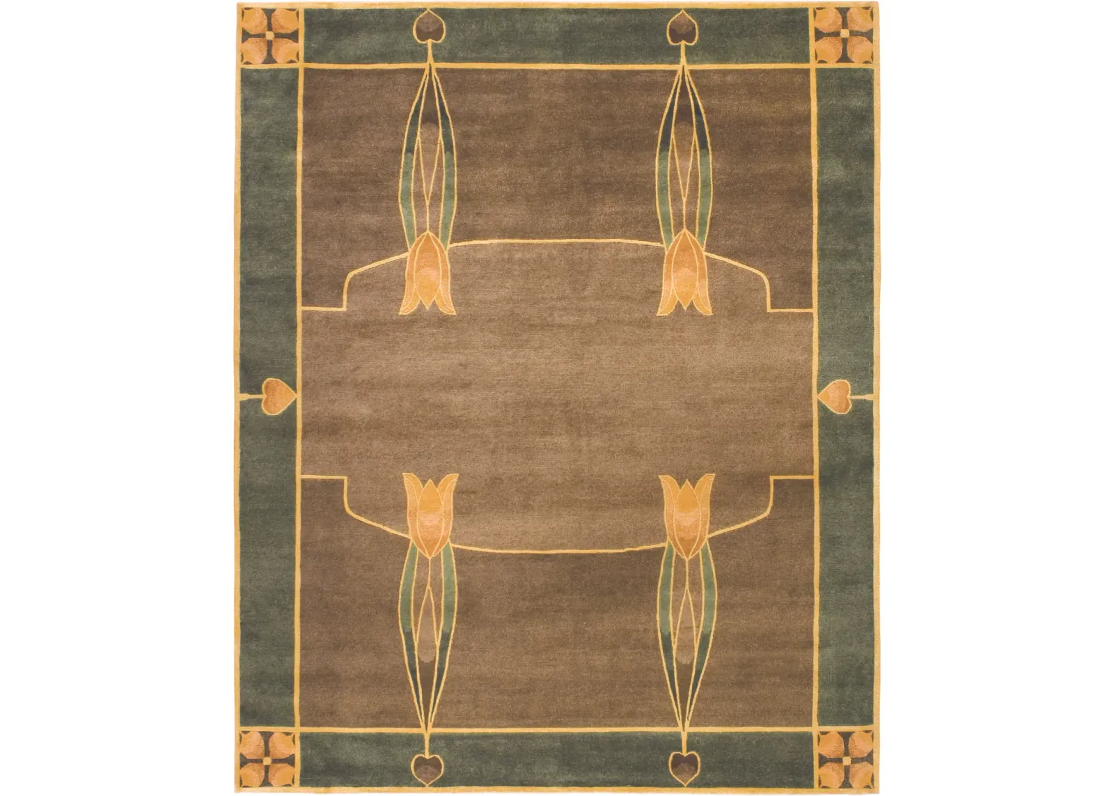 Monterey Grove Hand Knotted Area Rug - 4 0  X 6 0 