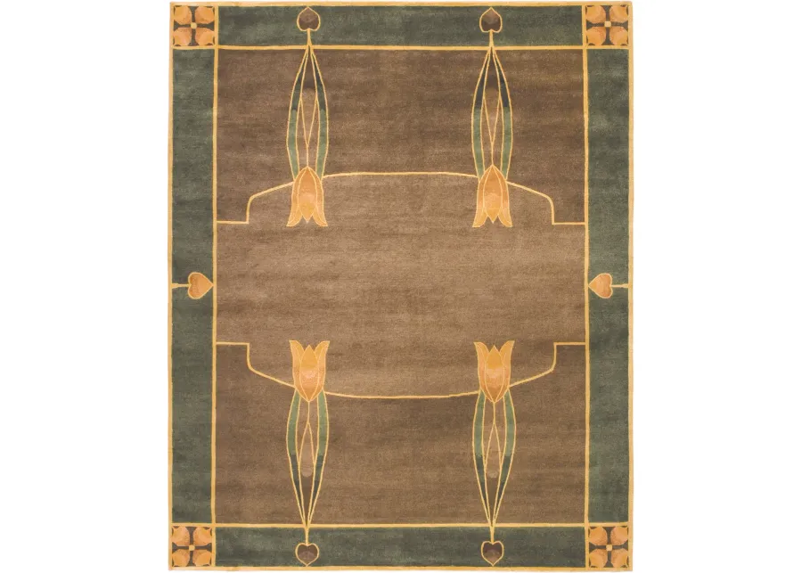 Monterey Grove Hand Knotted Area Rug - 6 0  X 9 0 