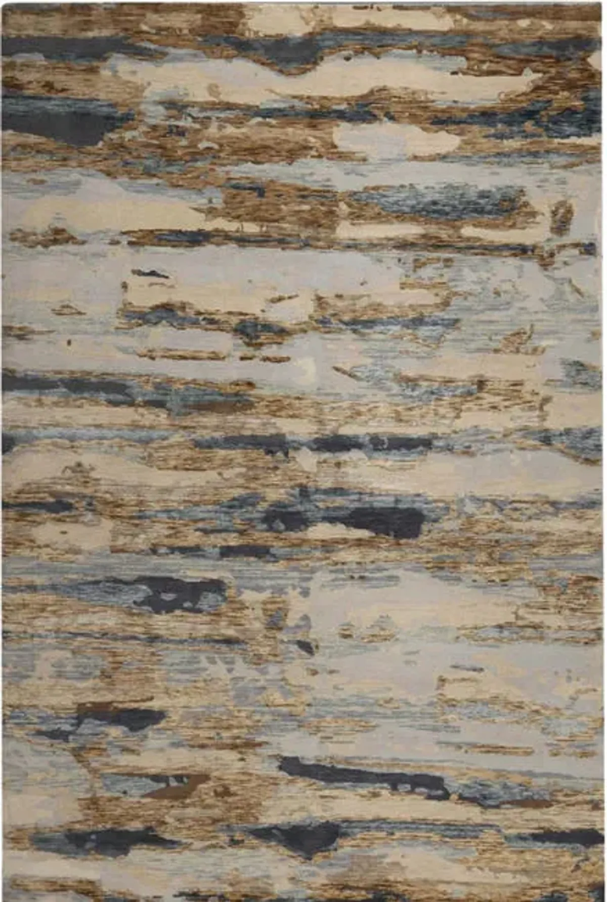 Tide Pool Hand Knotted Area Rug - 6 0  X 9 0 