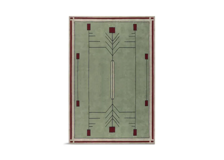 Prairie Hand Knotted Area Rug - 6 0  X 9 0 