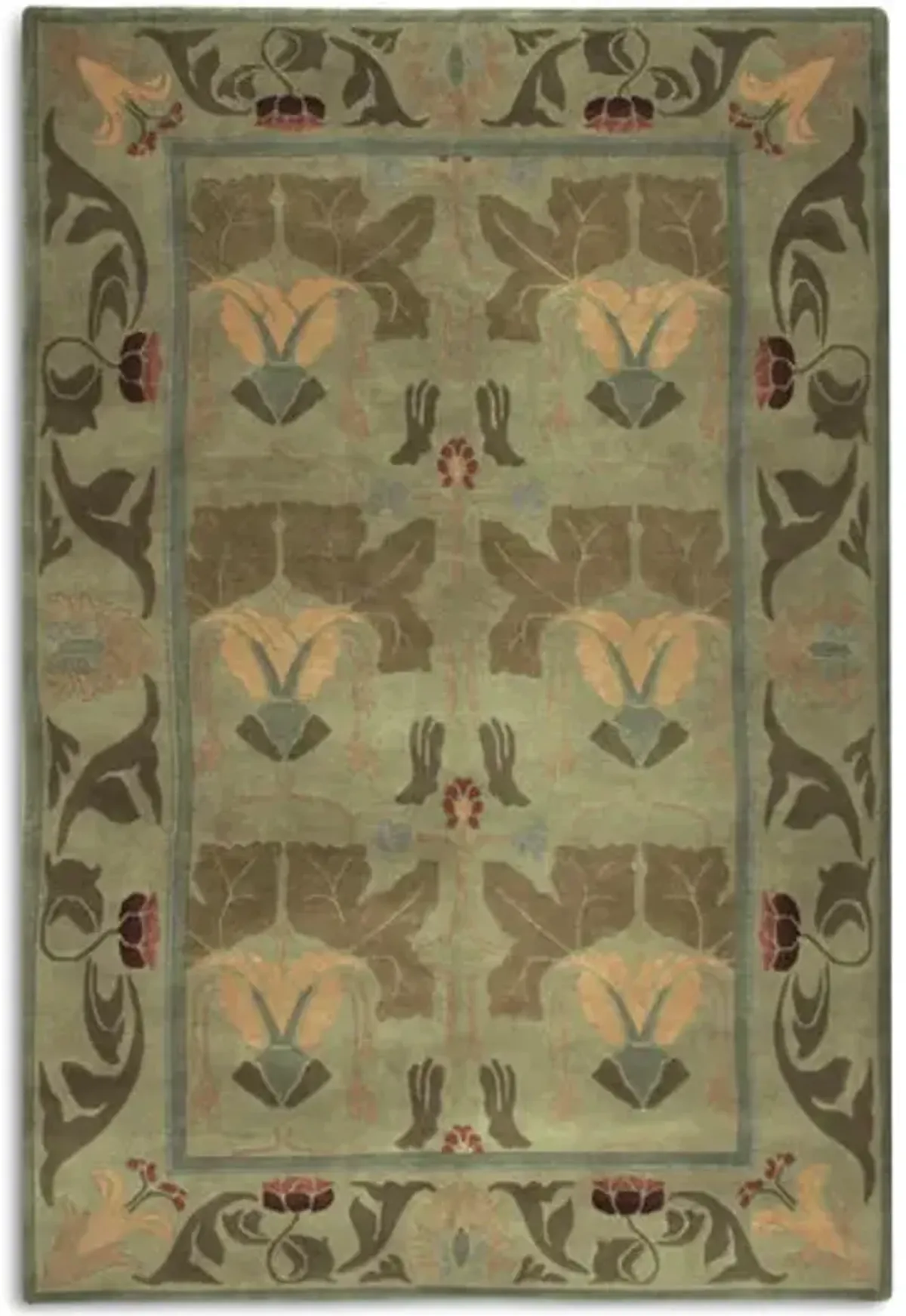 Morris Lily Area Rug - 8 0  X 10 0 