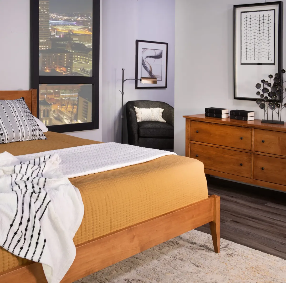 Mitchell King Platform Bed
