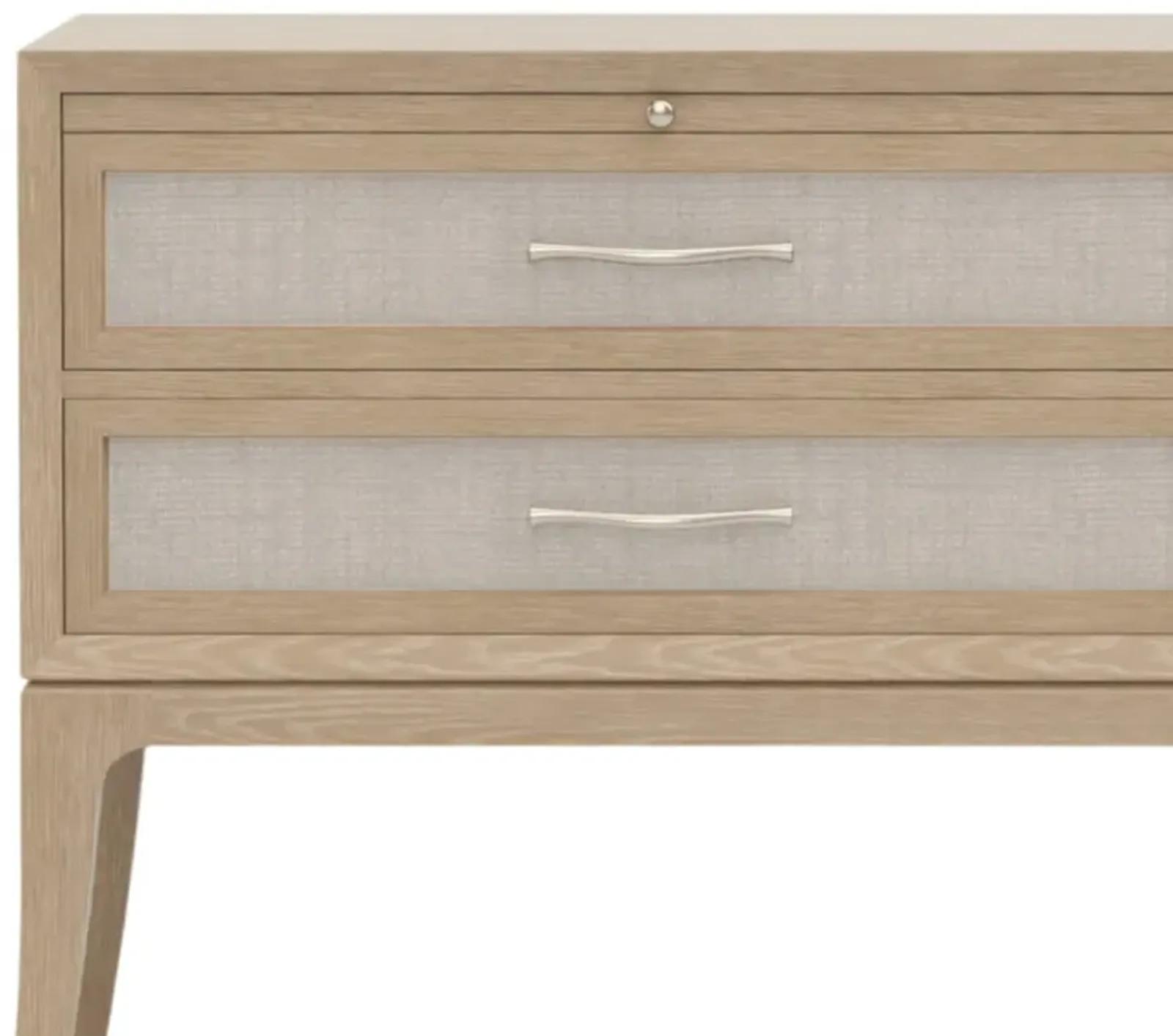 Maidstone Nightstand With Jute Inset