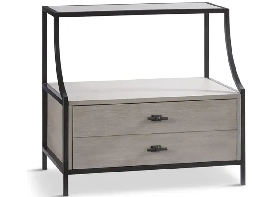 Midtown Stone Top Nightstand