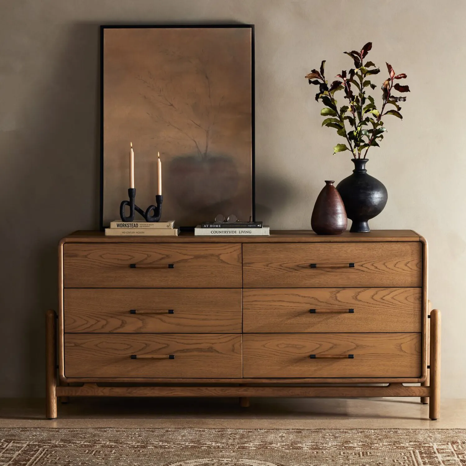 Caroline 6 Drawer Dresser