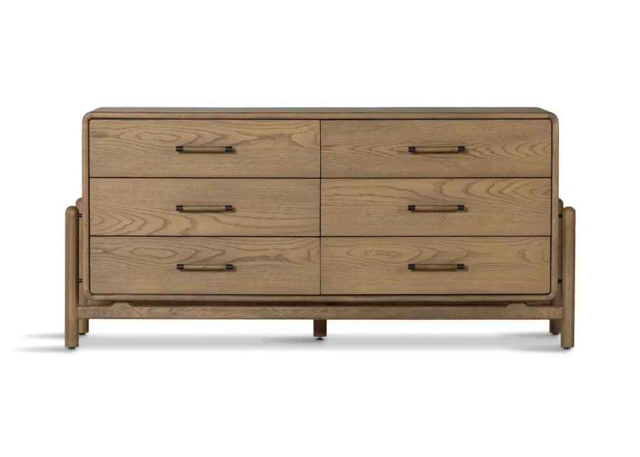 Caroline 6 Drawer Dresser