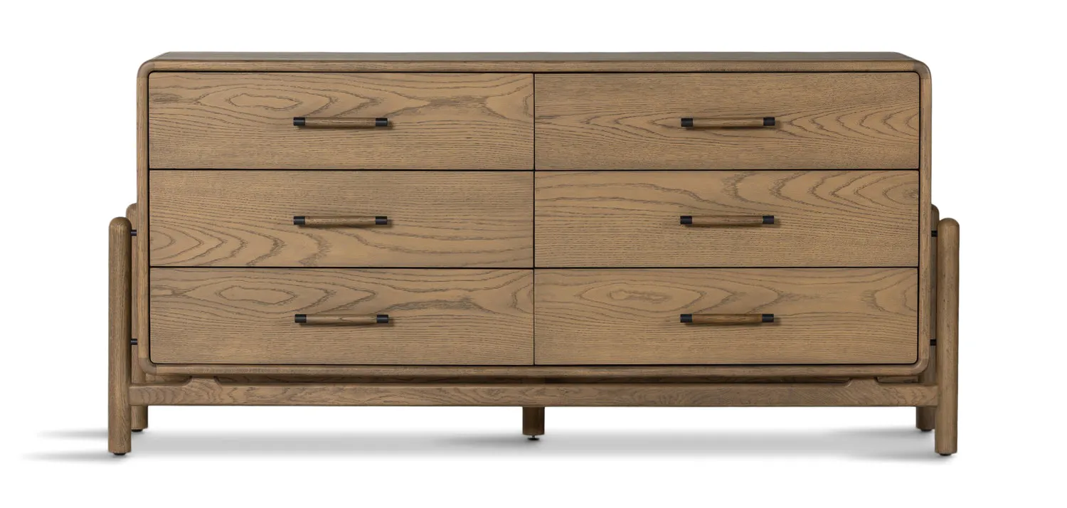 Caroline 6 Drawer Dresser