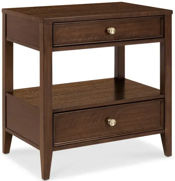 Archives 2 Drawer Nightstand