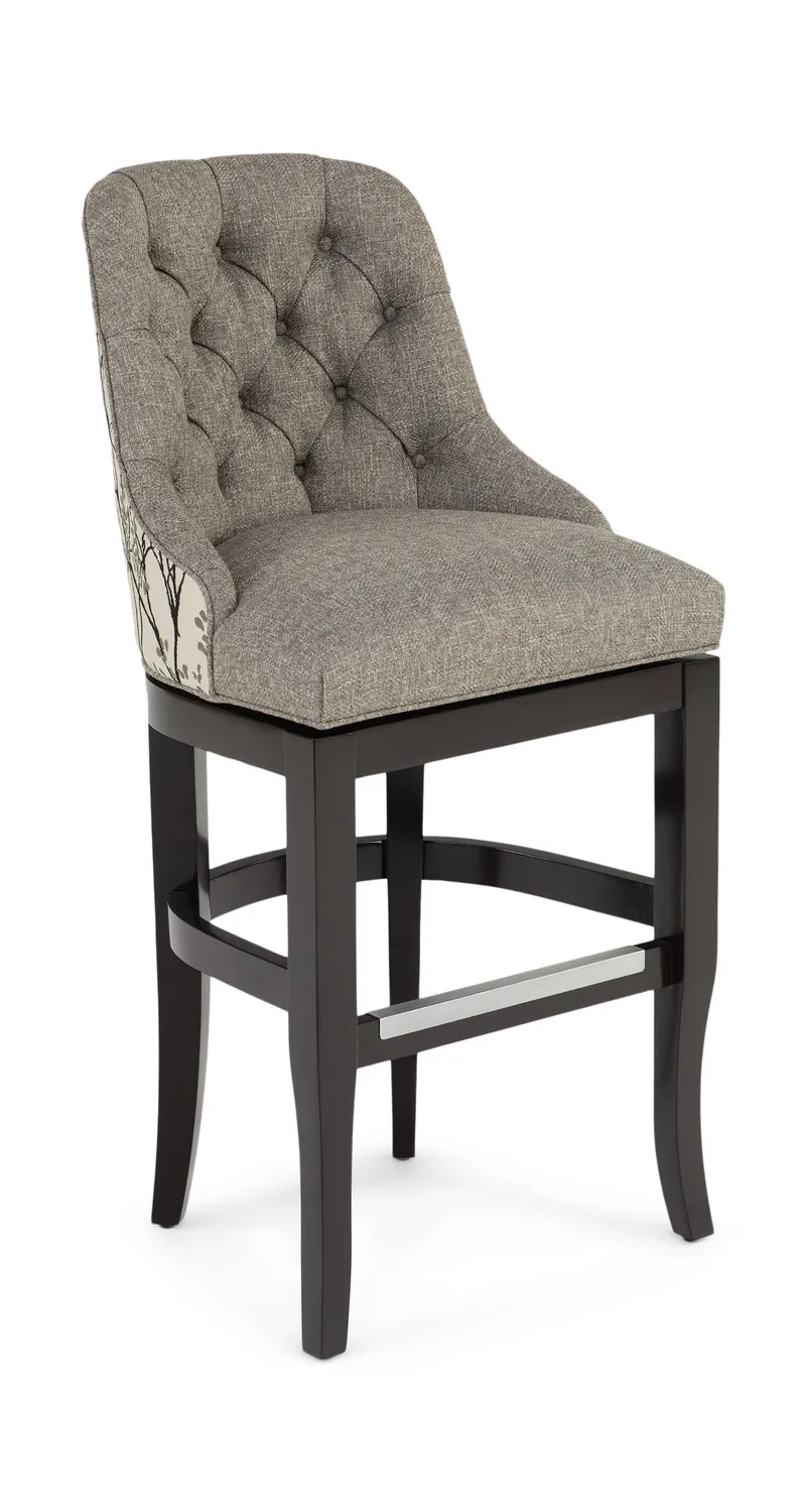 Lauren Memory Swivel Bar Stool