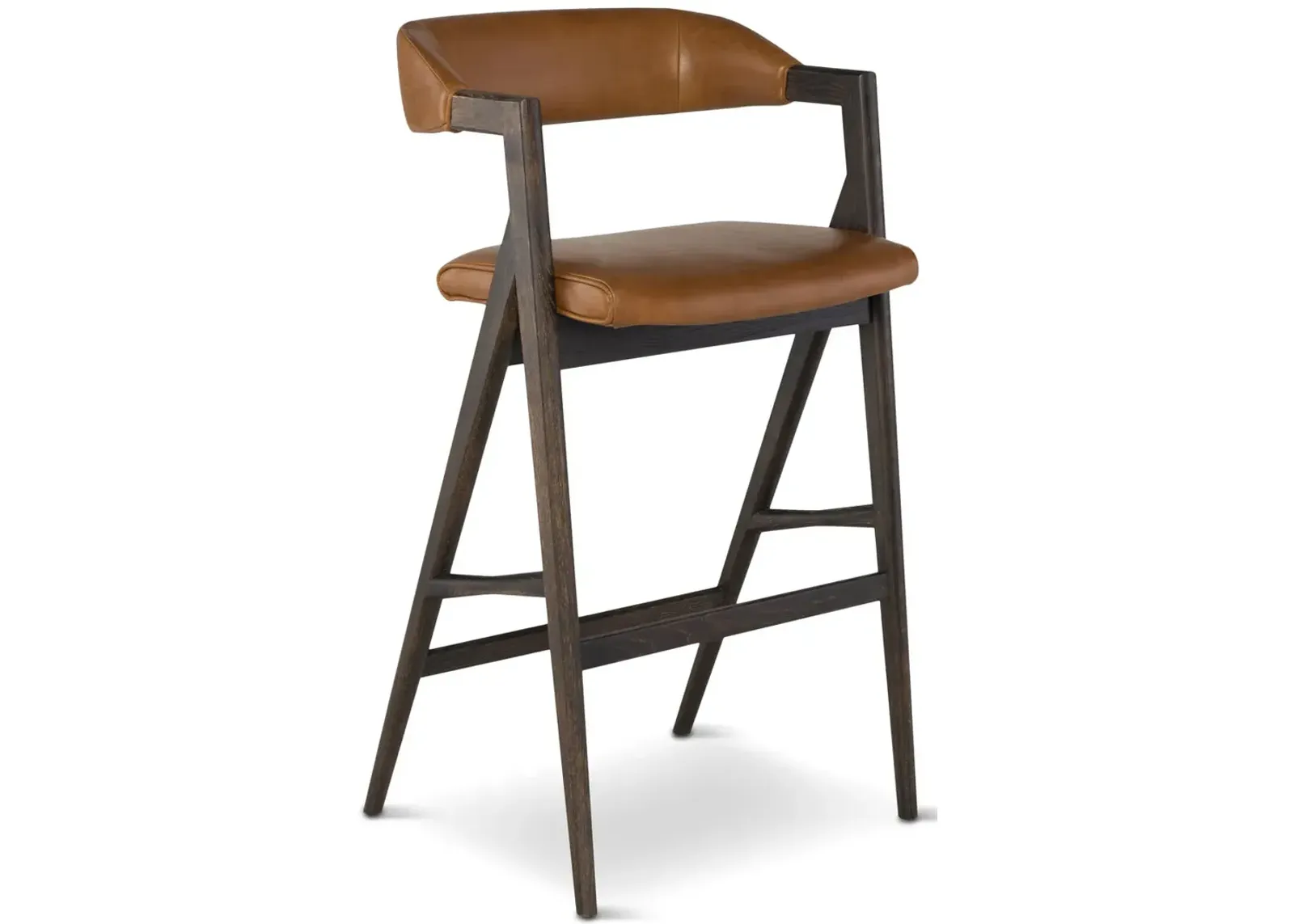 Anita Leather Bar Stool