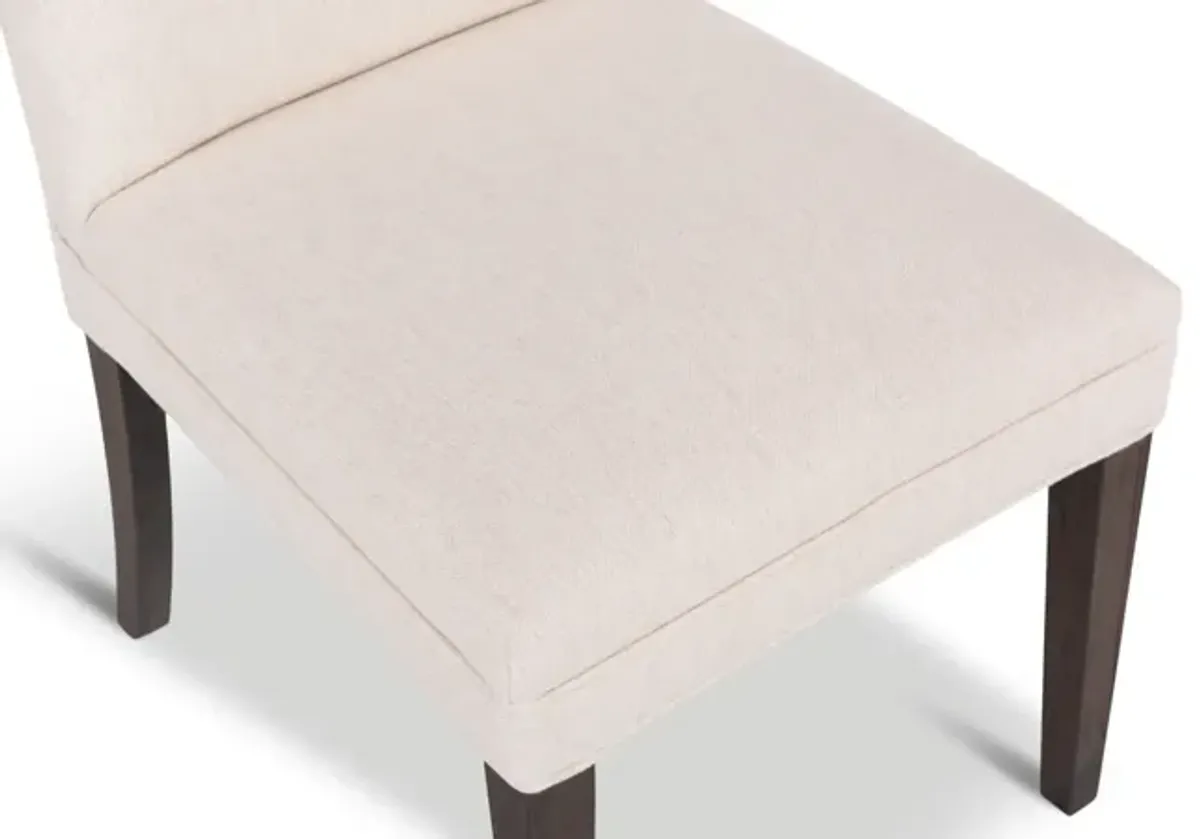 Concave Short Back Dining Chair