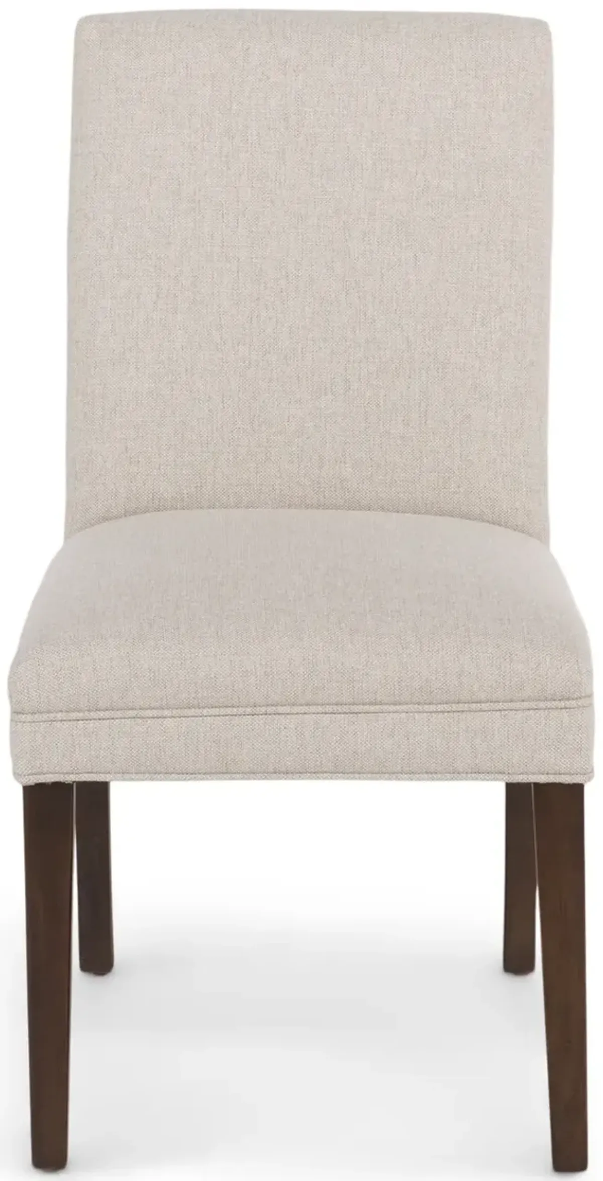 Straight Short Back Dining Chair