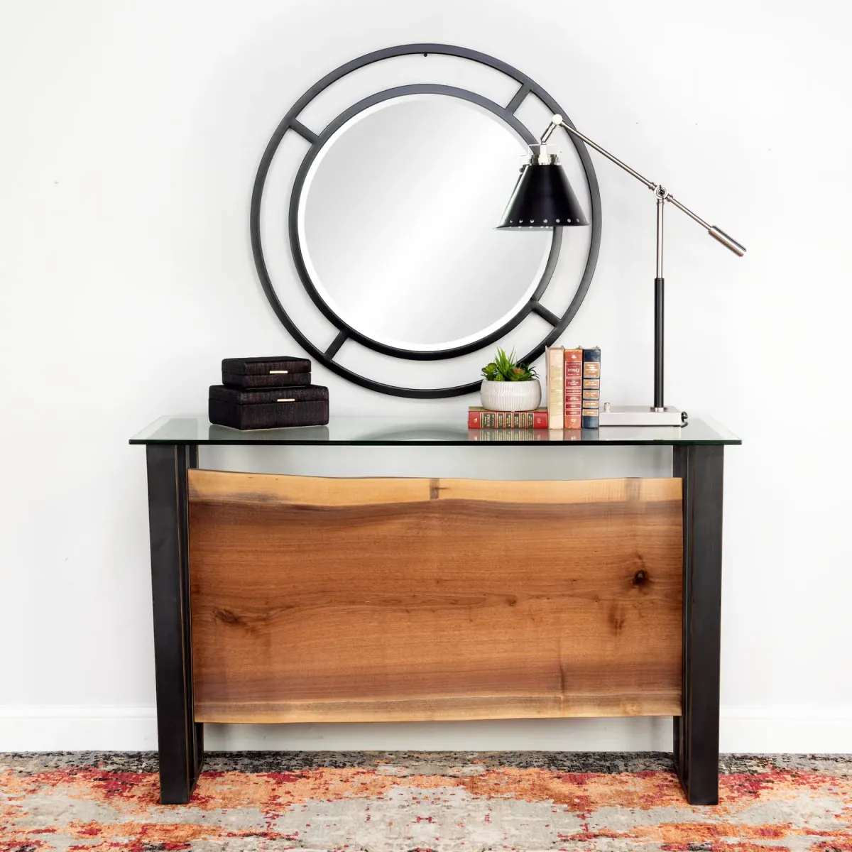 Live Edge Console Table