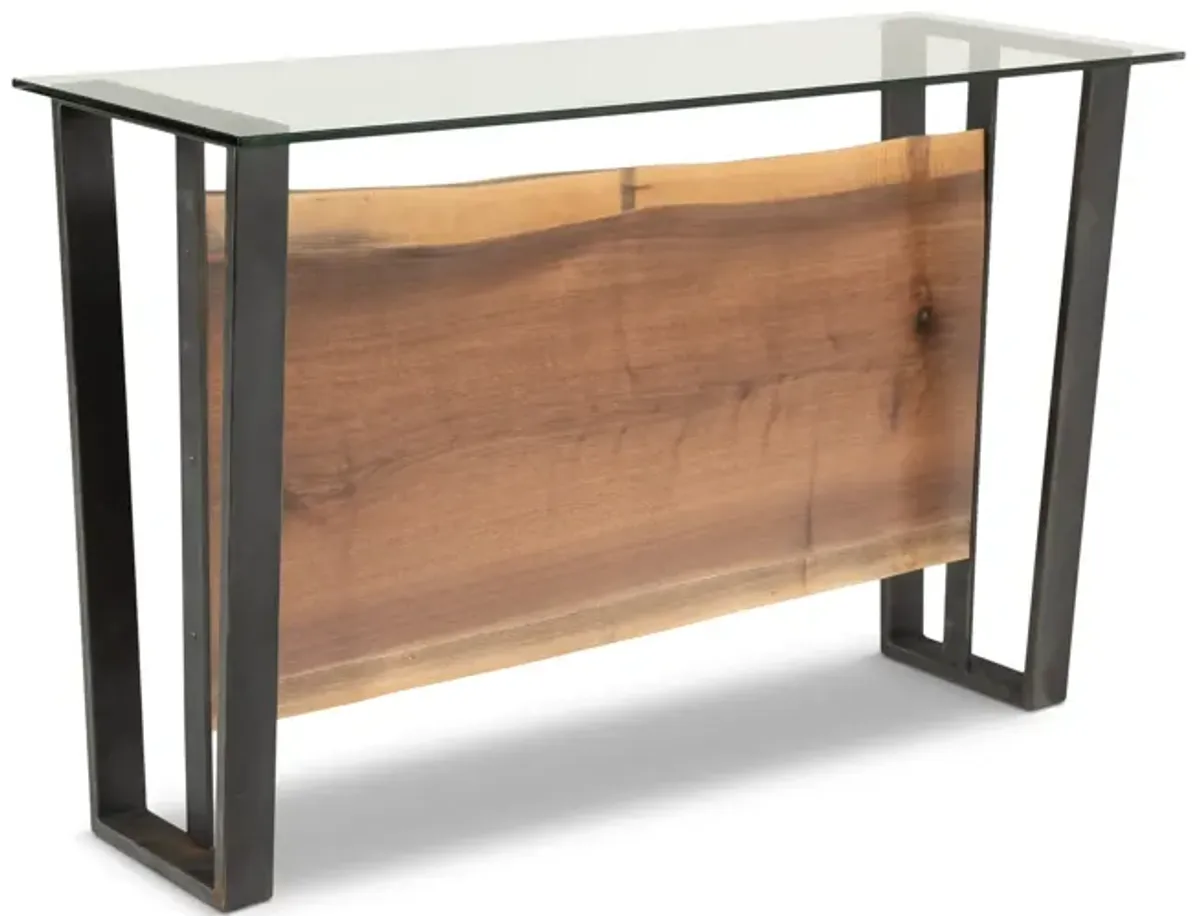 Live Edge Console Table