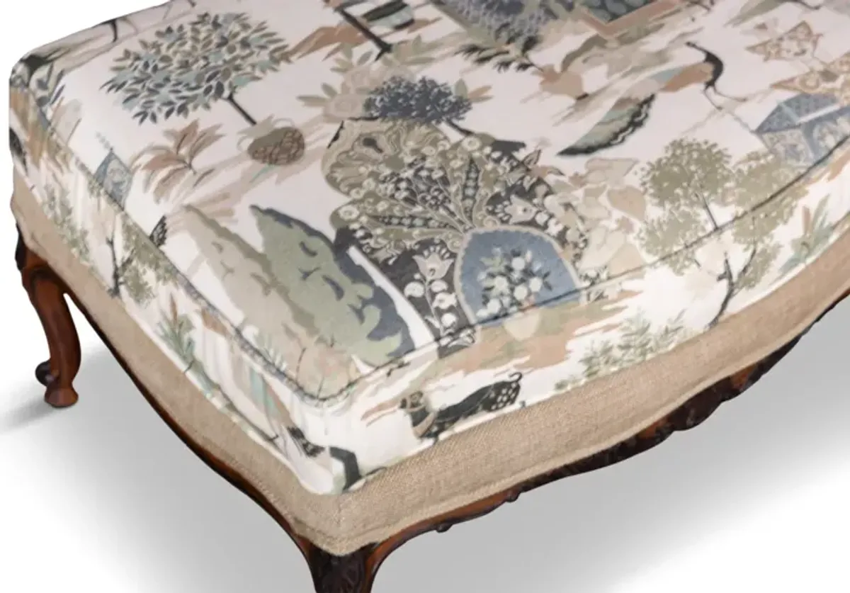 Risen Carved Ottoman