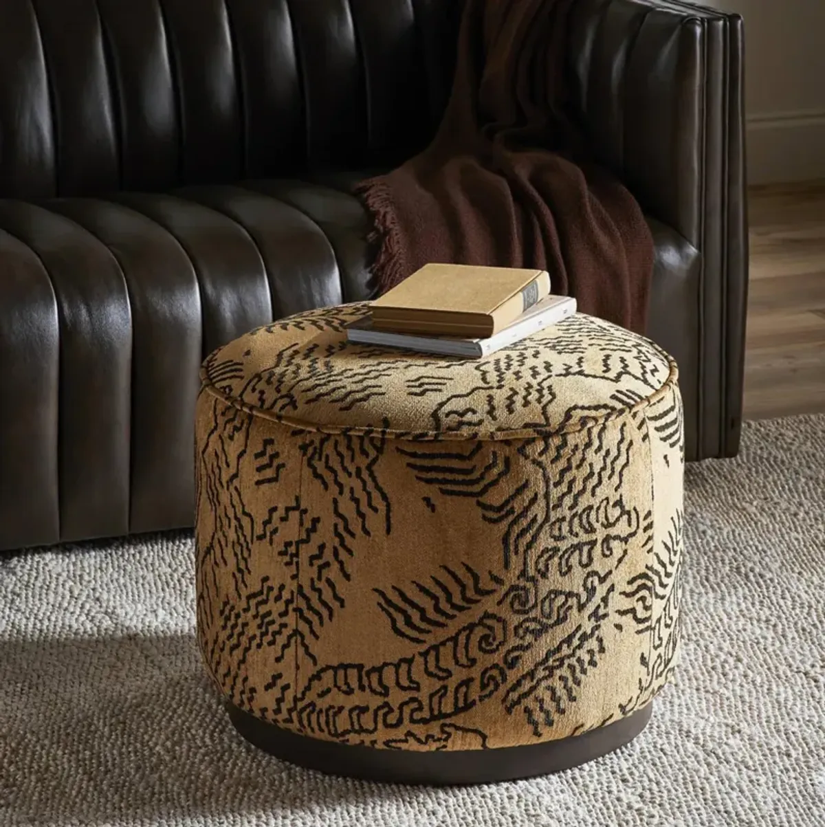Sinclair Round Ottoman