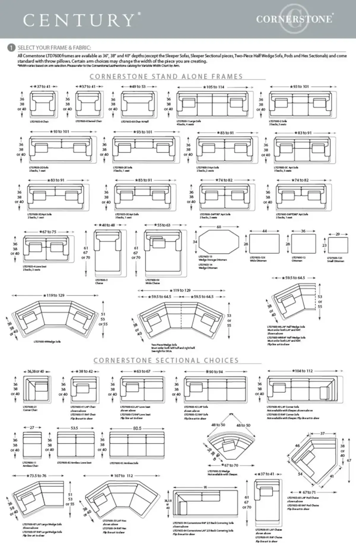 Cornerstone Sofa