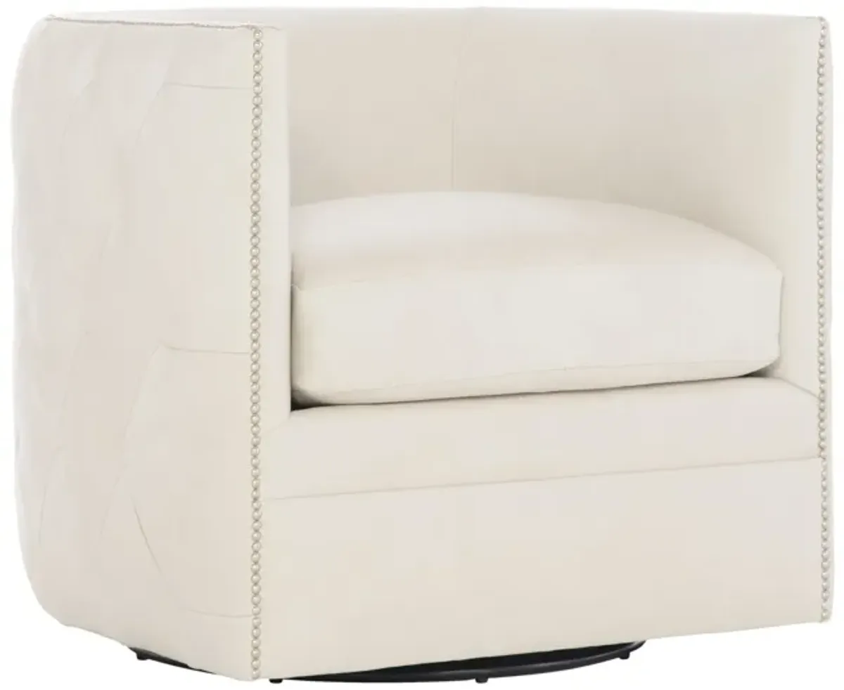 Palazzo Swivel Chair - Cream