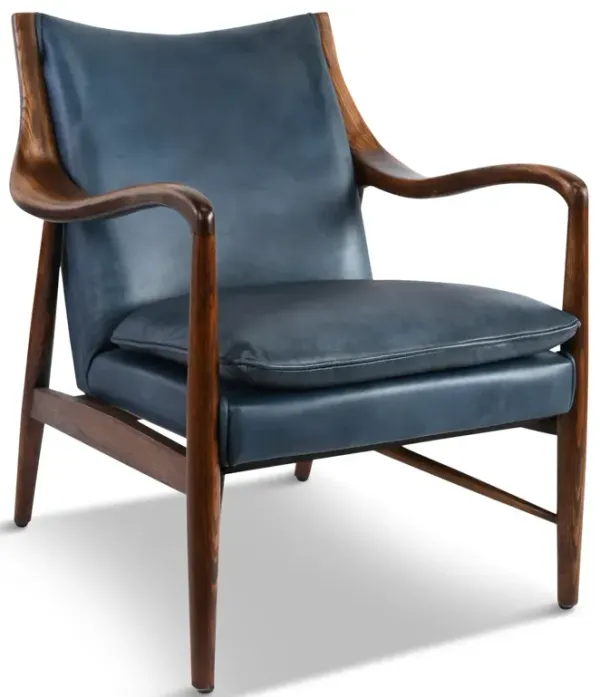 Kiannah Leather Club Chair