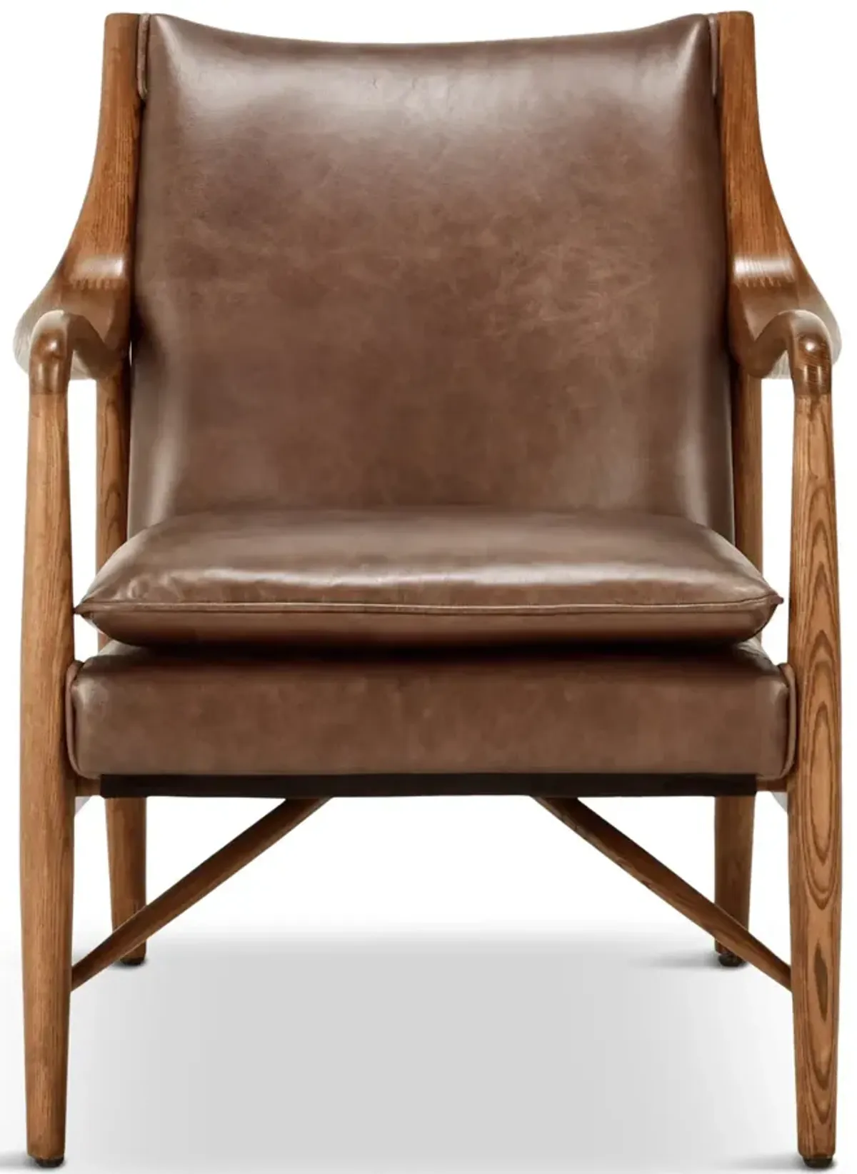 Kiannah Leather Club Chair