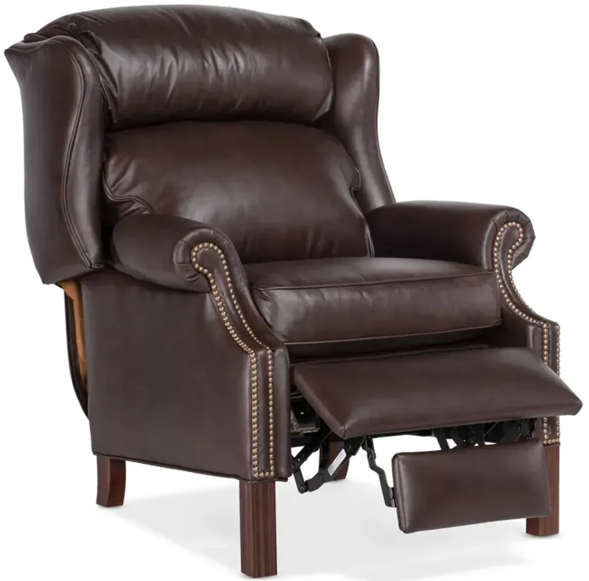 Chippendale Reclining Wing Chair