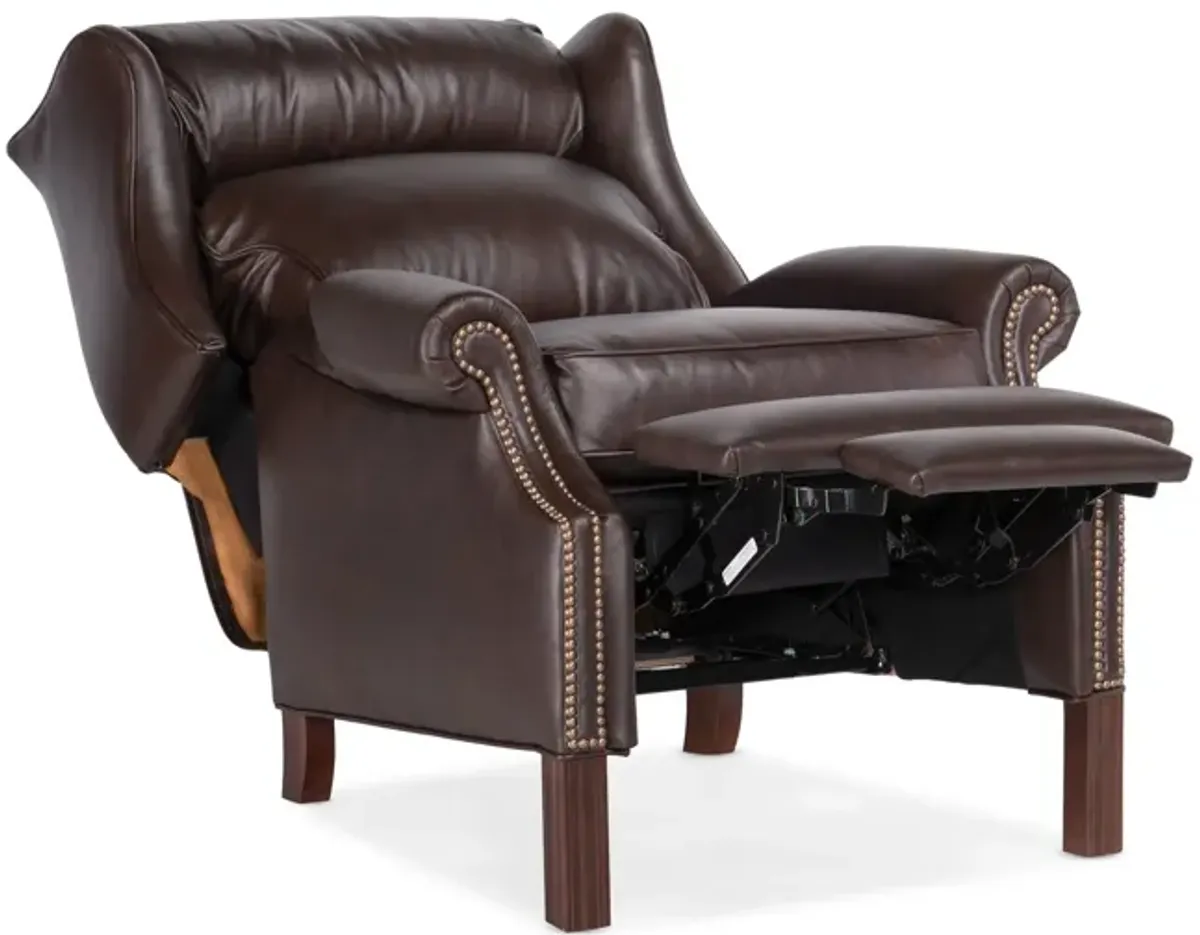 Chippendale Reclining Wing Chair