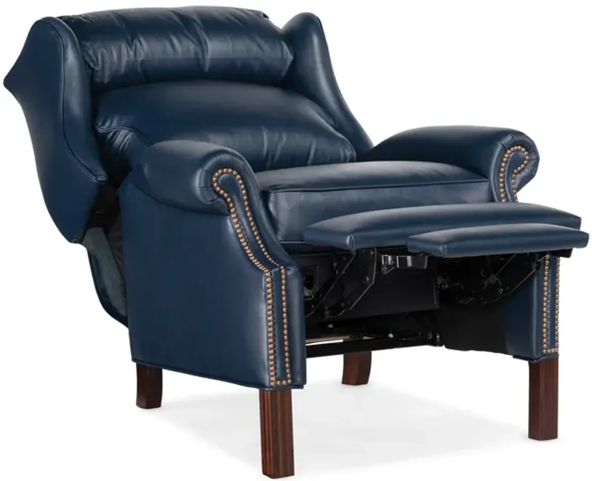 Chippendale Reclining Wing Chair