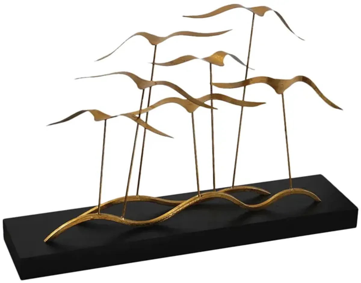 Flock of Seagulls Sculpture