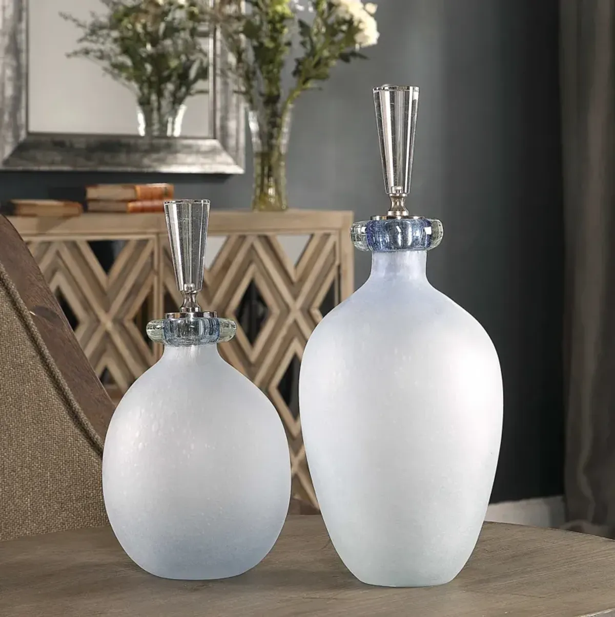 Set of 2 Leah Bottles