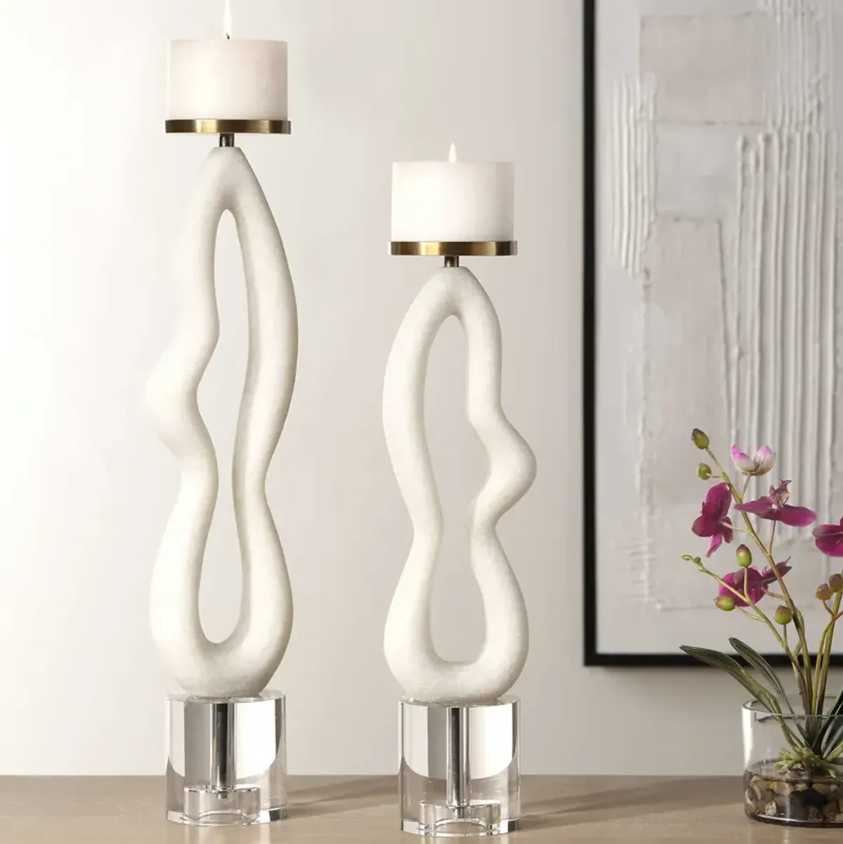 Feamelo Candleholder - Set of 2