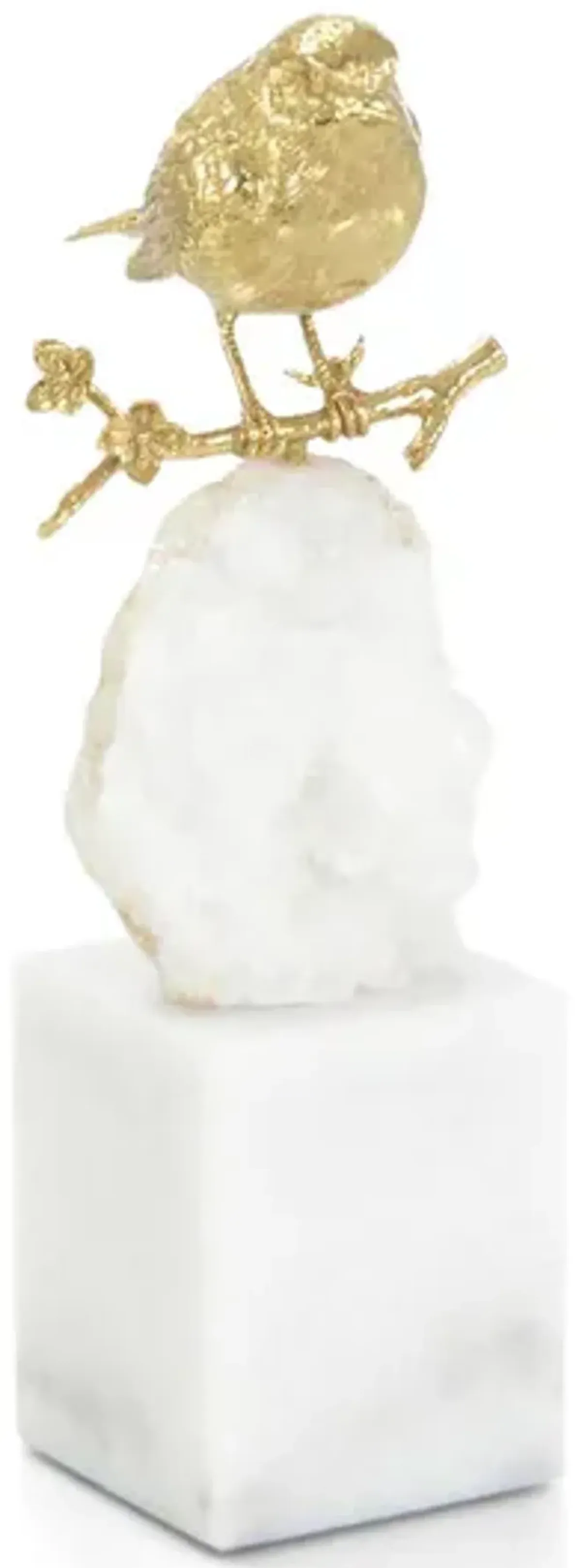 Bird And Quartz Sculpture II