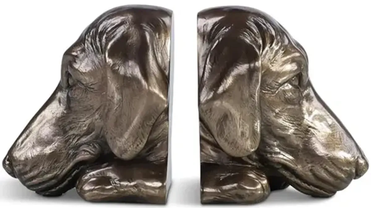 Dachshund Bookends