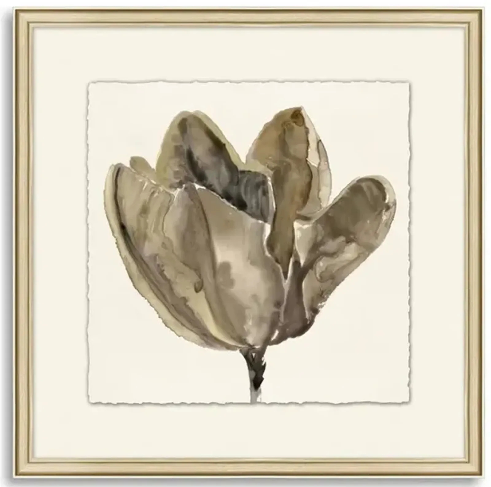 Neutral Blooms 2 Wall Art