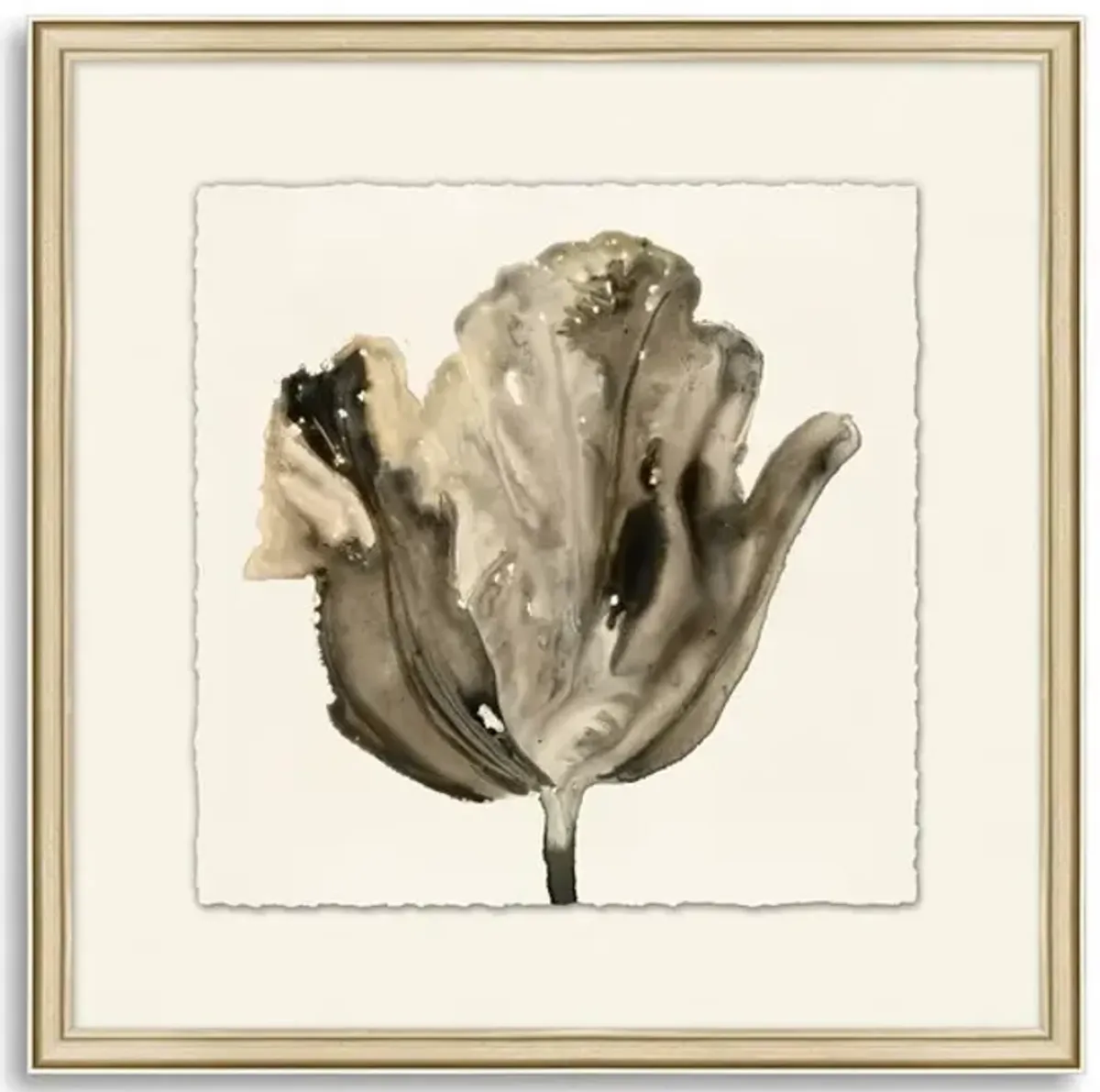 Neutral Blooms 1 Wall Art