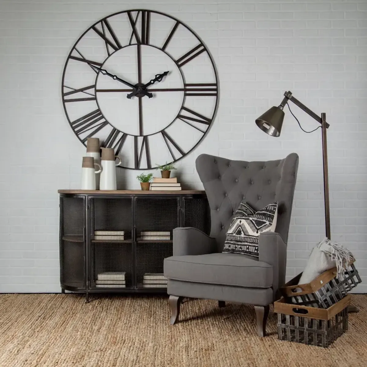 Pender Oversized Wall Clock