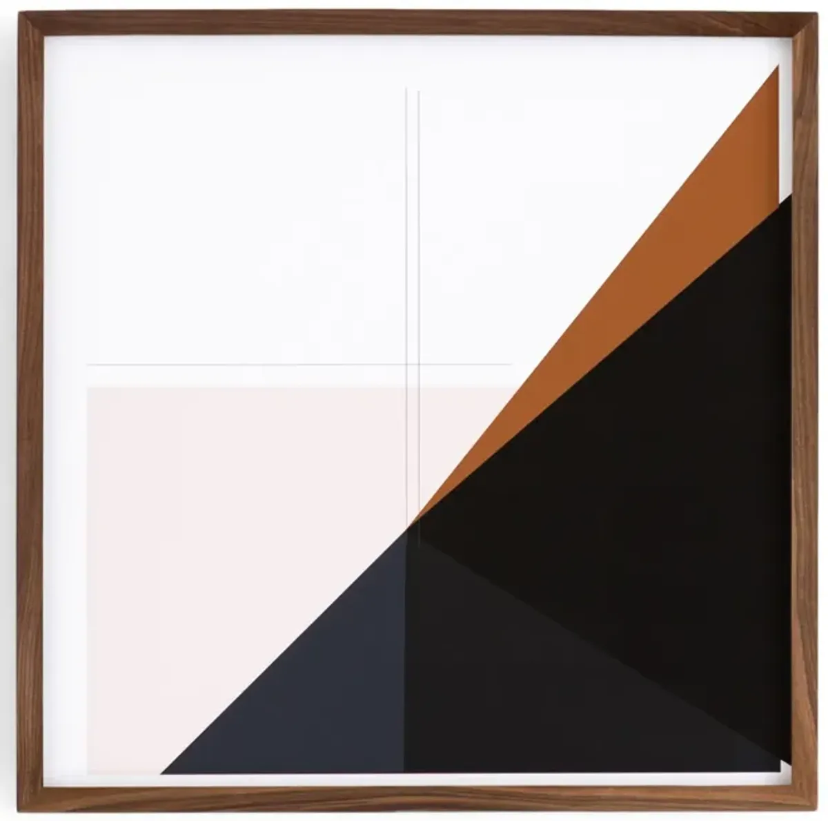 Triangulum Framed Print