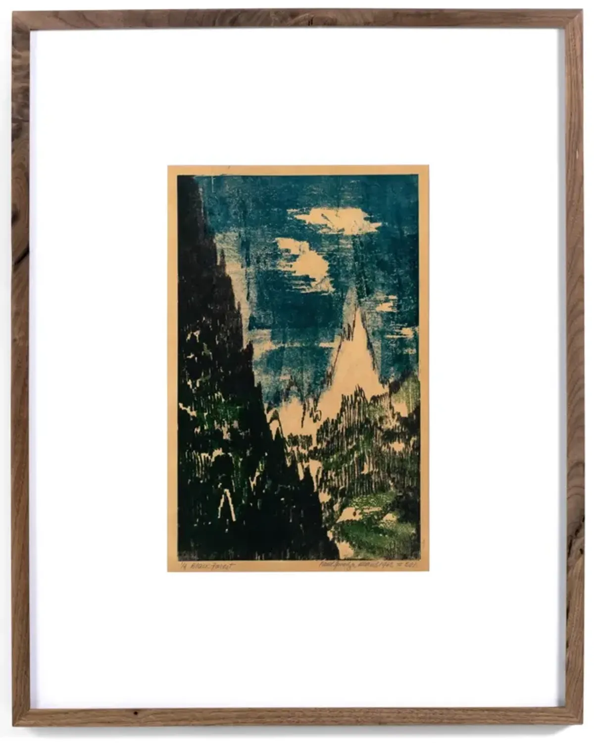 Black Forest Framed Print