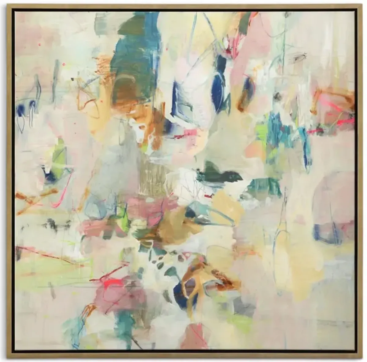 Party Time Framed Canvas