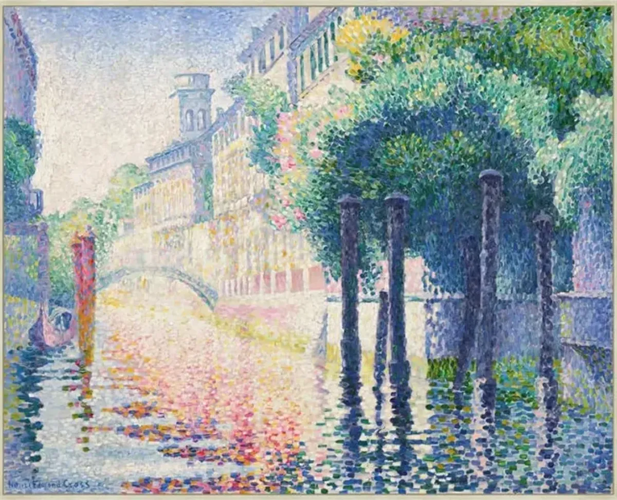 Rio San Trovas Venise Framed Canvas