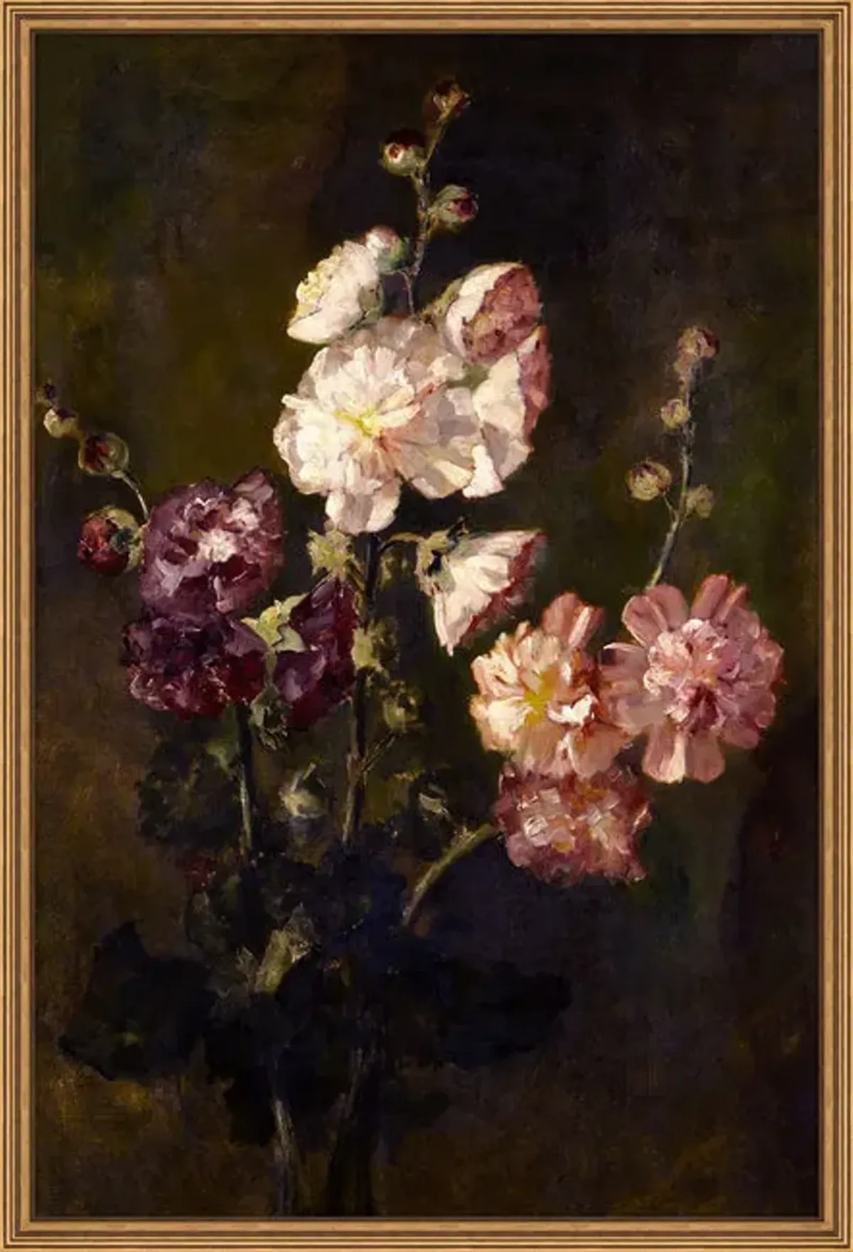 Night Blossoms Framed Art