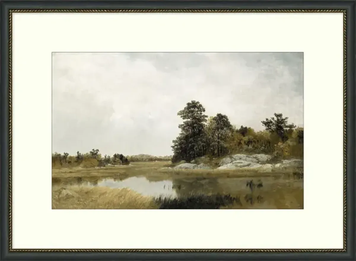 October Marsh Framed Art