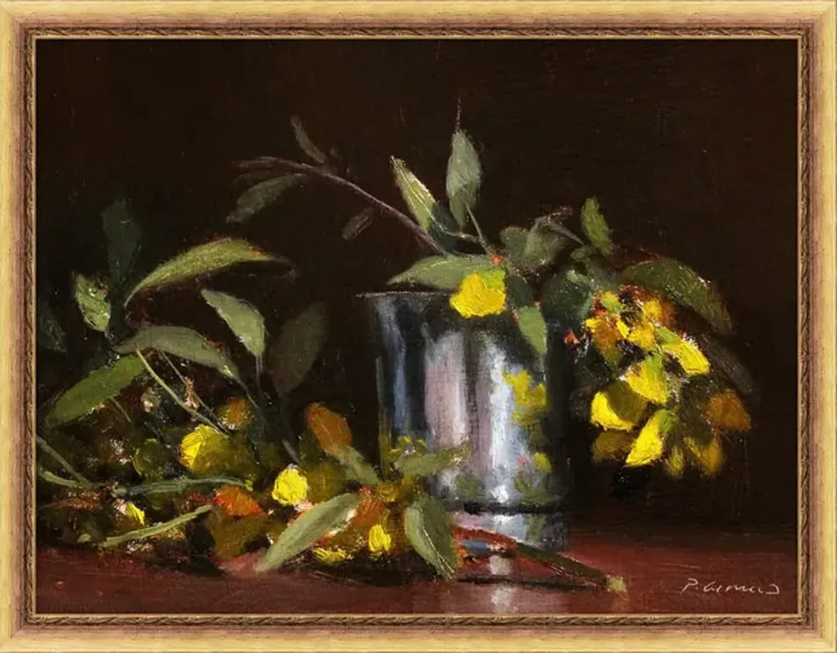 Fleurs Cytise Framed Art