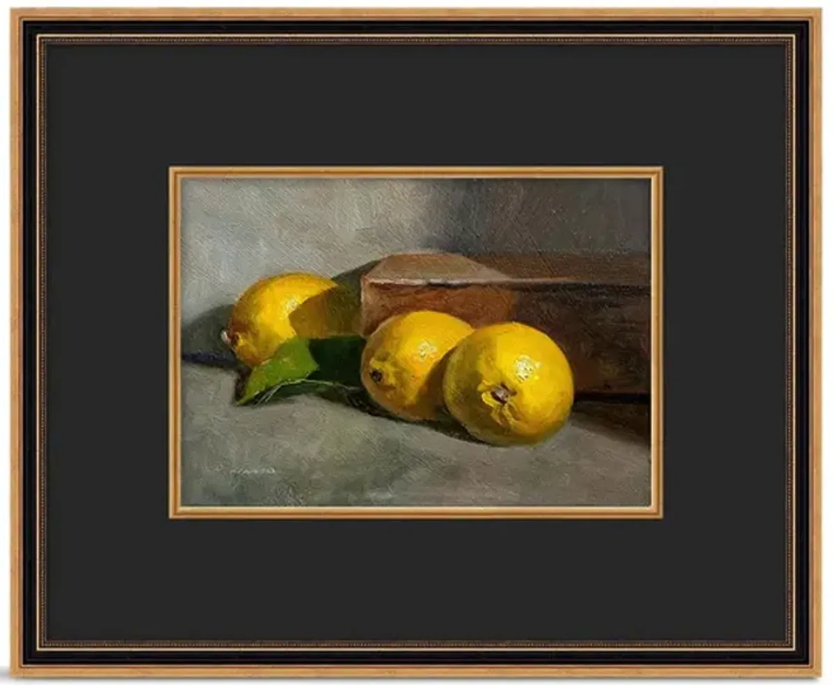Citrus Noir 3 Framed Art