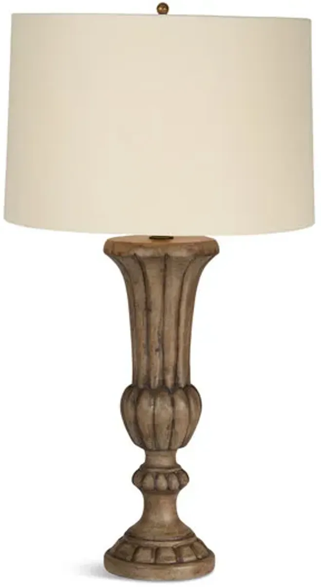 Santa Catalina Table Lamp - Smoke Peat