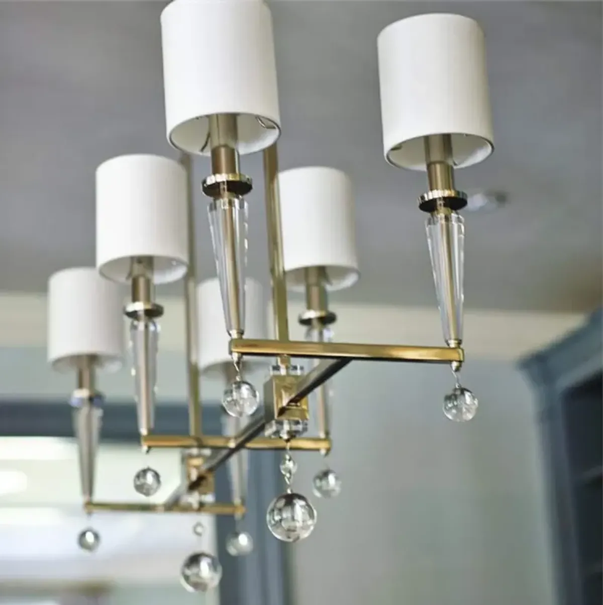 Paxton 6 Light Island Fixture