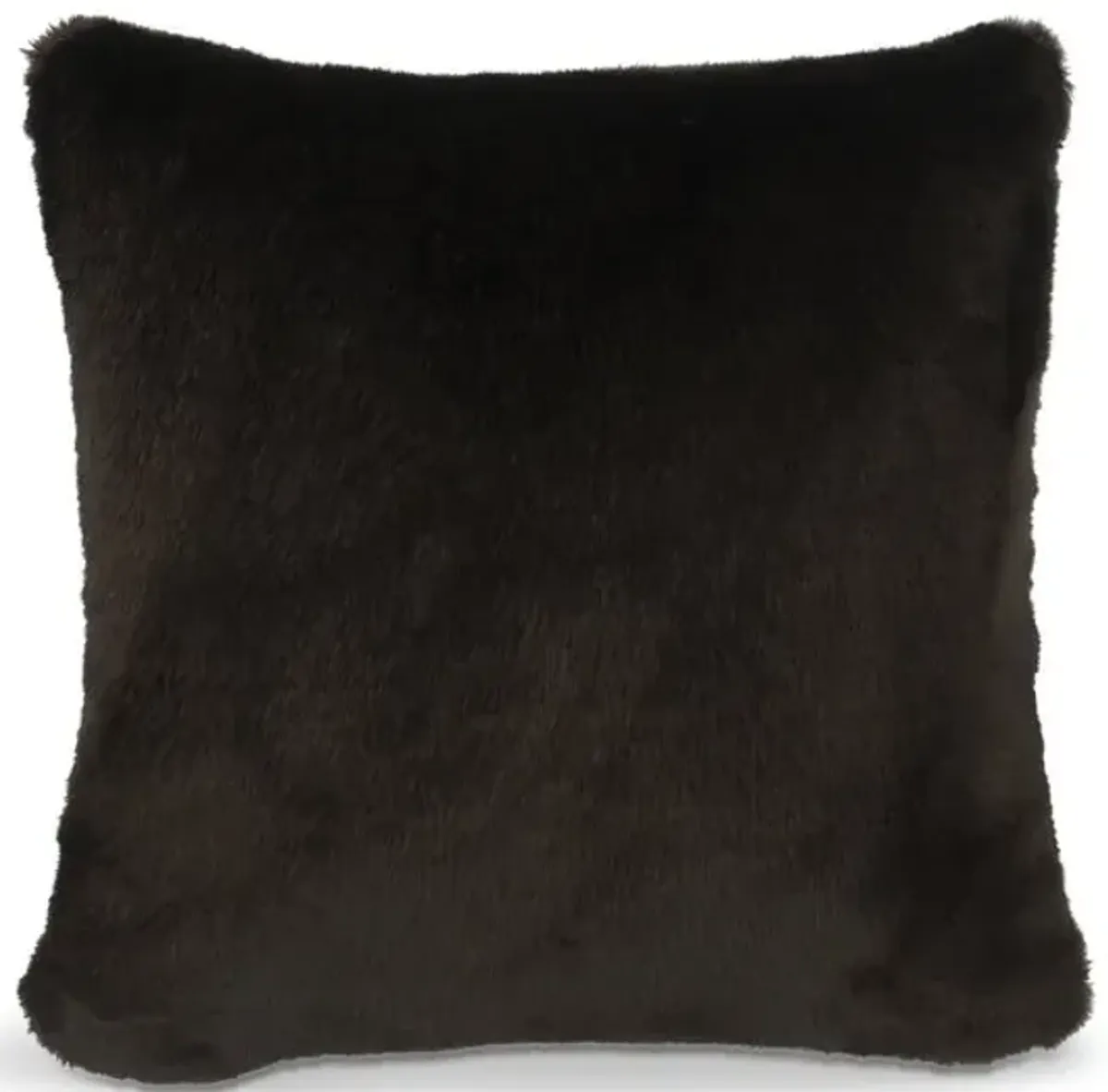 18  Fur Pillow - Black Sable
